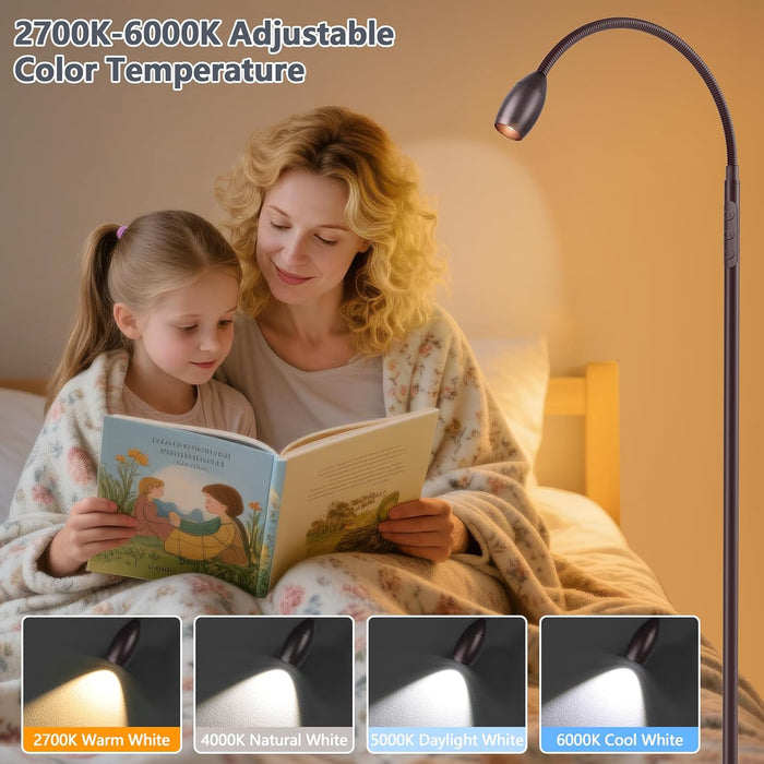 Oil Rubbed Bronze 72Inch Extendable Gooseneck Lamp
