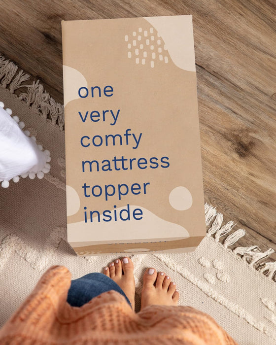 3 Inch Memory Foam Mattress Topper Queen - Select High Density Ventilated Mattress Pad - Premium Removable Rayon Cover