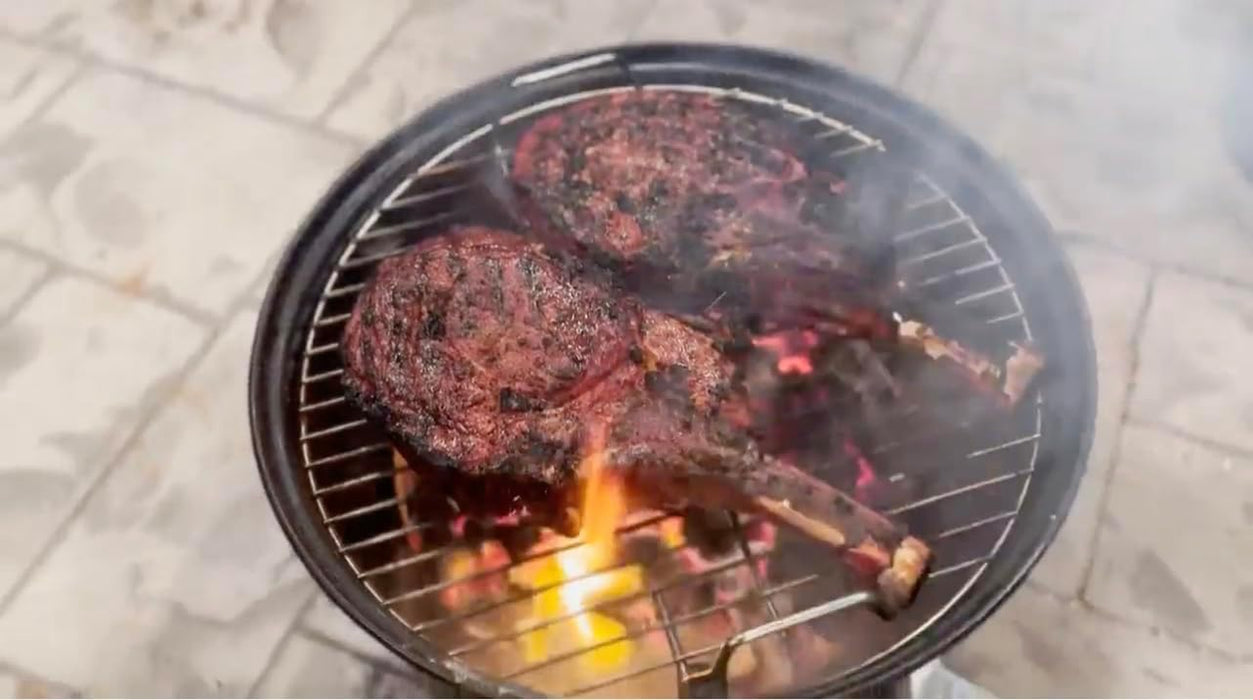 16.5-Inch  Cooker | Charcoal Smoker | Hibachi Style Grill | Portable | Versatile