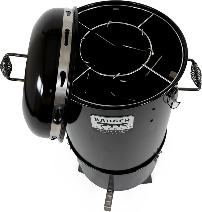 16.5-Inch  Cooker | Charcoal Smoker | Hibachi Style Grill | Portable | Versatile