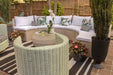Cabble Wicker 6 - Person Patio Conversation Sets with Cushions