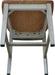 International Concepts San Remo Splatback Chair, Distressed Hickory/Stone