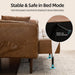EightyFiveInch UltraConvertibleArmrests Futon Sofa Bed