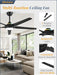 56 Inch Smart Ceiling Fan App Remote System