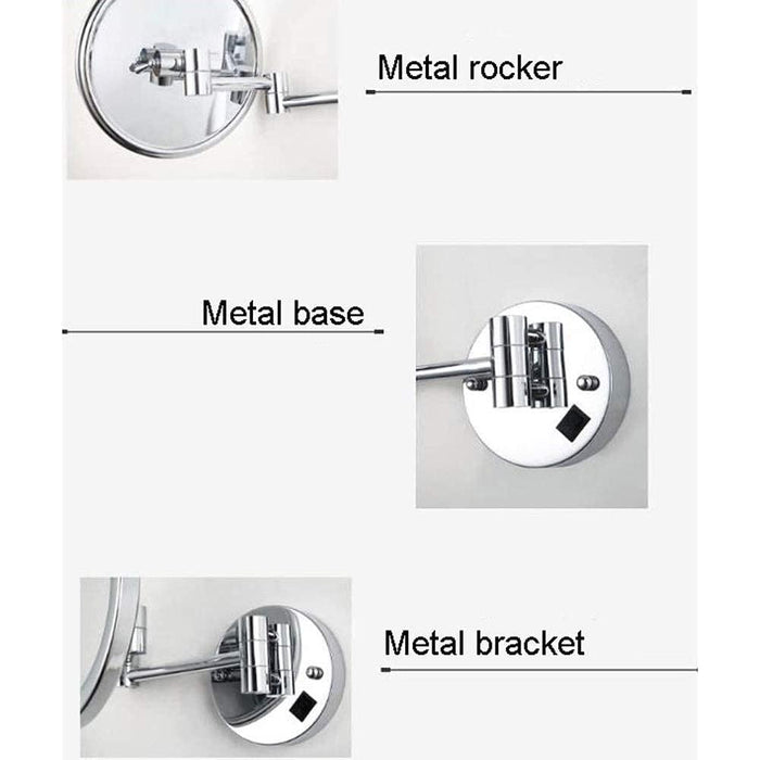 LED Wall-Mounted Makeup Vanity Mirror