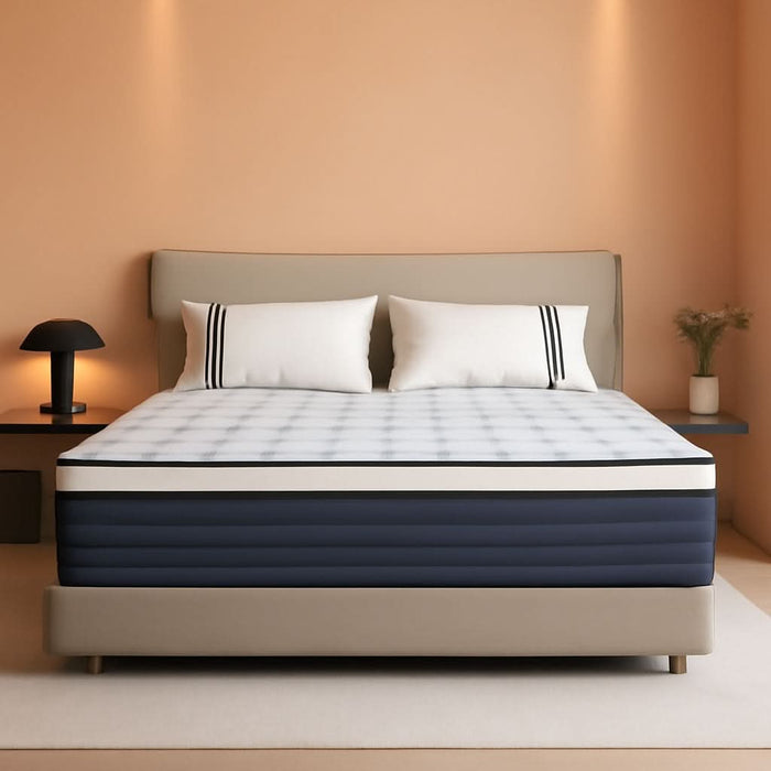 Twin PressureRelief Memory Foam Hybrid Mattress Pocketed