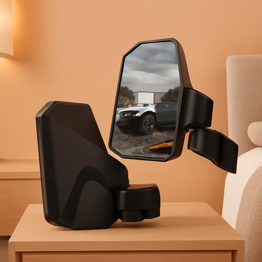 Ranger Side View Mirrors Door Mounted, the Spring Back Feature Allows Easy Reset after Fold,  Upgraded UTV Mirrors for Full Door 2018-2024 Polaris Ranger Crew SP XP 570 1000, Polaris Northstar