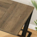 Rustic Large Computer Desk, Industrial Extra Long Home Office Desk, Wood Pc Writing Work Study Computer Table Desk, Farmhouse Workstation Gaming Executive Desk for 2 Person, Rustic Oak, 70 Inch