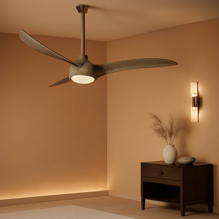 Minka Aire 52 Inch LED Ceiling Fan Driftwood Style