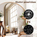 Arched Full Length Mirror 56"X21" Leaning Hanging Decor Black