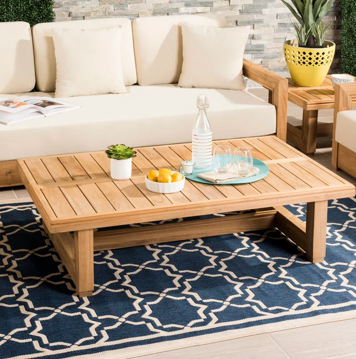 Melrose 5 - Piece Teak Sofa Seating Group with Cushions