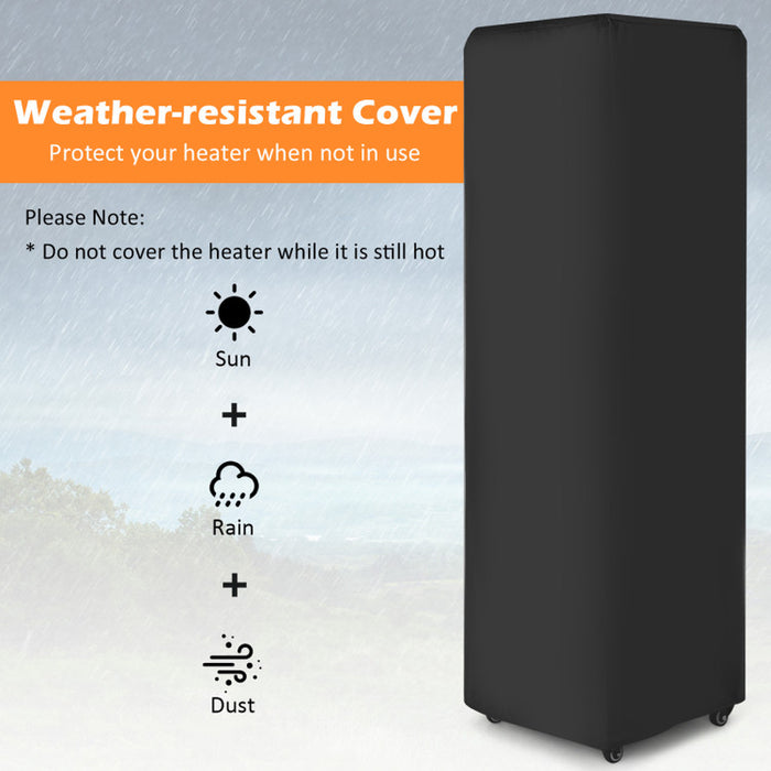 41,000 BTU Propane Patio Heater with Metal Hood