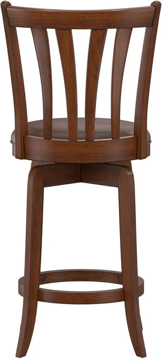 Savana Swivel Counter Stool, Cherry