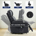 Power Lift Recliner Electric Chair for Elderly with USB Charge Port, Black