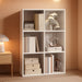 Cloud White Bookshelf With Six Generous Compartments