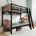 Premium Solid Wood BunkBed TwinOverTwin FullLengthGuardrails