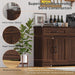 70" Buffet Cabinet with Storage, Large Modern Farmhouse Sideboard