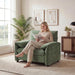 Green Luxurious Oversized Armchair With Deep Cushions