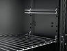 Propane Smoker with Cover, Vertical Meat Gas Smoker Grill Outdoor Heavy Duty 3 Removable Smoking Racks, Black