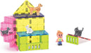 Pet Playhouse 50-Piece Magnetic Construction Set, the Original Magnetic Building Brand