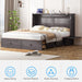 Gray Murphy Cabinet Bed Queen MultiFunctional Mattress