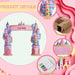7 Ft X 7.5 Ft Extra Large Cardboard Castle Playhouse| Pink Girl Birthday Cardboard Fort| Castle Royal Cutout| Princess Party Decorations Perfect for School Parties and Celebrations