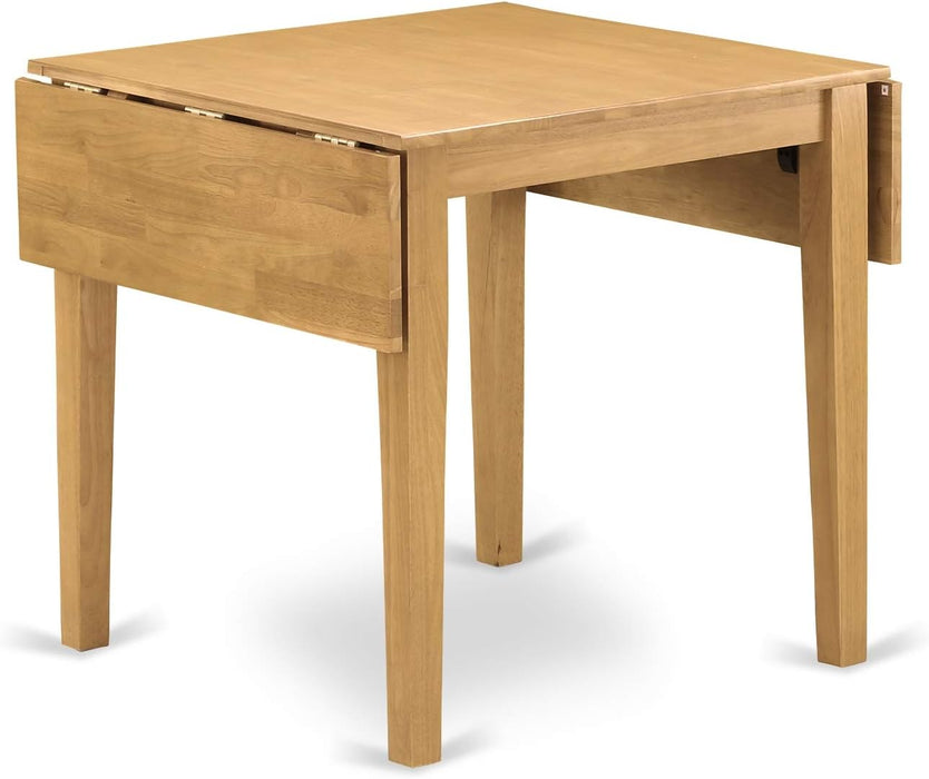 NDT-OAK-T Norden Dining Table - a Rectangle Wooden Table Top with Dropleaf & Stylish Legs, 30X48 Inch, Oak