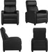 Modern Recliner Sofa with Lumbar Support