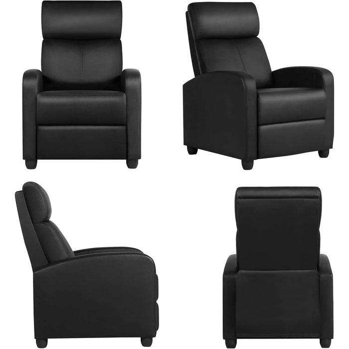 Modern Recliner Sofa with Lumbar Support