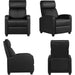 Modern Recliner Sofa with Lumbar Support