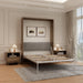 Queen Murphy Wall Bed With Hydraulic 64InchMapleFinish