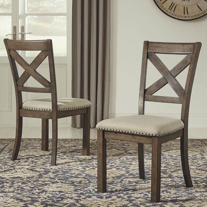 Signature Design by Ashley Moriville Upholstered Dining Chairs Set of 2