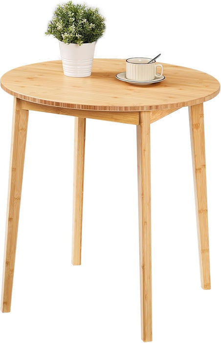 Executive Sustainable Bamboo Circular Kitchen Table