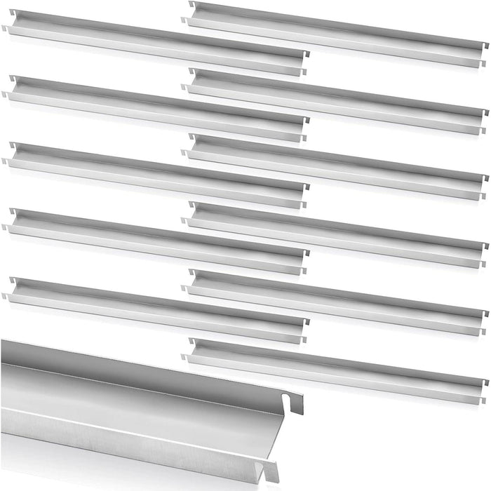 Stainless Steel File Rails, 15.76 Inches