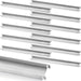 Stainless Steel File Rails, 15.76 Inches