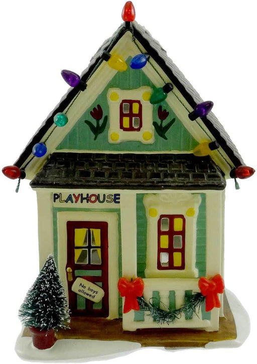 Dept 56 LetsPlayHouse Ceramic SnowVillage 4.75Inches