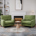 Green 22InchesWide Oversized PremiumLuxAccent Chair