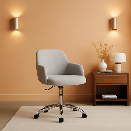 Ergonomic Mesh Office Chair with Armrests and Height Adjustment