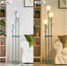 3-Light Flower Floor Lamps for Living Room, Green Floor Lamp with Shelves, Unique Tulip Standing Lamp with 3 LED Blubs, Cute Floral Tall Lamp, Modern Stand up Light Decor for Bedroom, Kids Room