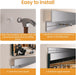 Gym Mirror, 56X16 3Pack Gym Mirrors for Wall