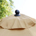 9Ft Patio Umbrella Outdoor Table Umbrella with 8 Sturdy Ribs (Tan)