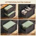 47.2 Black File Cabinet With Organization Solutions