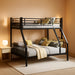 Twin XL Over Queen IndustrialGrade Bunk BedStructure