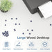 5-Drawer Mobile File Cabinet, Wooden Printer Stand with Storage