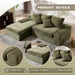 Celestial Cloudlike Modular Sectional Sofa 99Inch Emerald