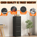 4 Drawer File Cabinet with Lock,Vertical Filing Storage Cabinet