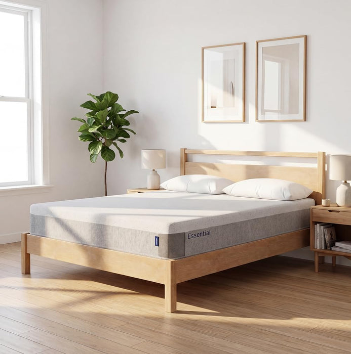 6 Inch Twin Mattress for Kids, Bamboo Cover Memory Foam Bed
