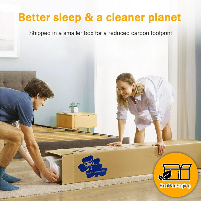 Twin Mattress in a Small Box with Medium-Firm Memory Foam