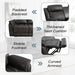 Zero Gravity Power Reclining Loveseat with Console, Reclining Loveseat with Adjustable Headrest, Power Loveseat Recliner Sofa with USB & Type-C Ports for Living Room (Badlands Charcoal)