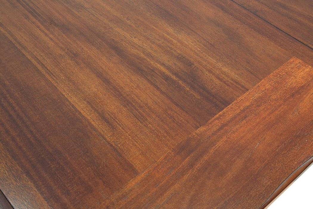 Ralene Traditional 36" Counter Height Dining Room Extension Table, Medium Brown